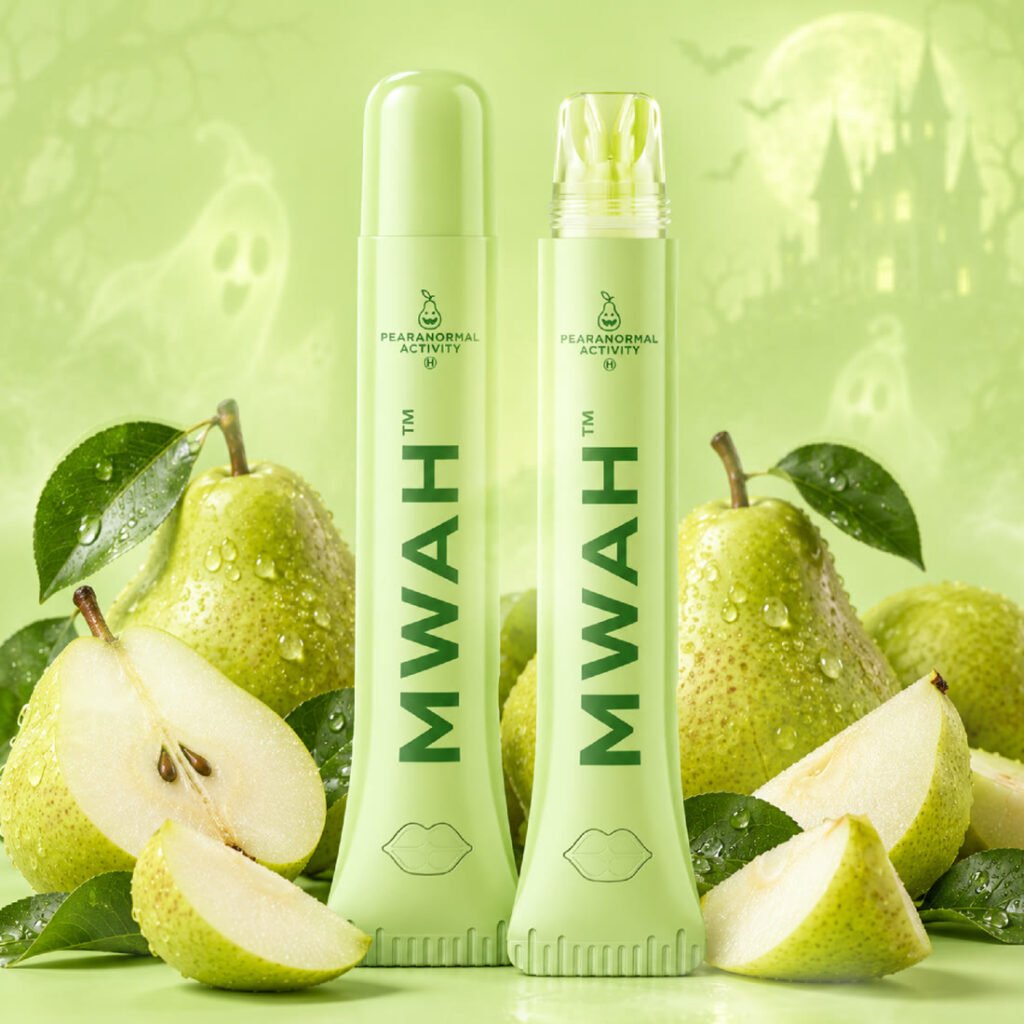 MWAH lip gloss pen brand: Pearanormal Activity held in hand